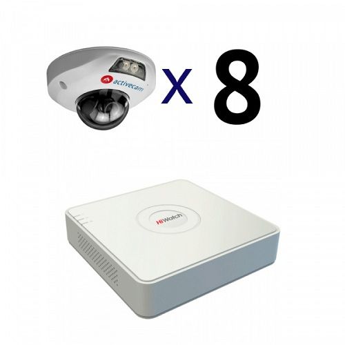 Безопасник AC IP 8-2 (AC-D4101IR1+DS-N108)
