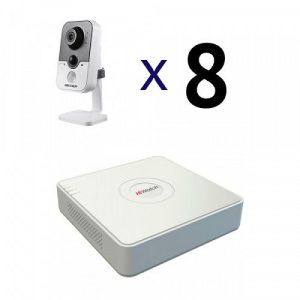 Безопасник HIK 8-3 (DS-2CD2432F-IW (4mm)+DS-N108P)