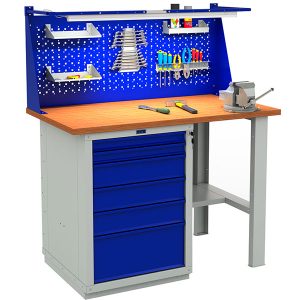Верстак слесарный Практик W120.WS6/F2.021